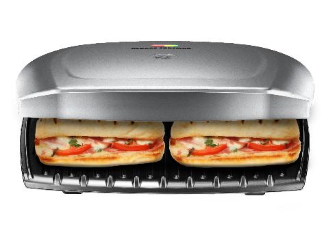 George Foreman 9-Serving Classic Plate Electric Indoor Grill and Panini Press – Only $19.99!