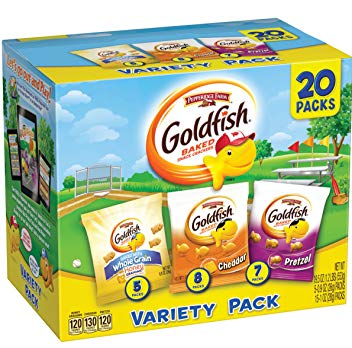 Pepperidge Farm Goldfish Variety Pack 20 Count Only $5.61!