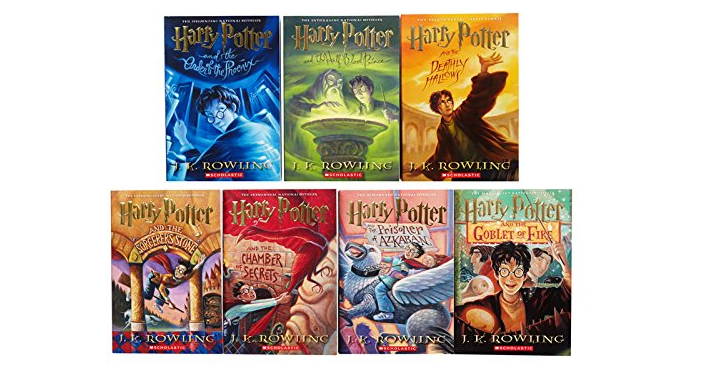 Harry Potter Paperback Box Set (Books 1-7) Only $33.39 Shipped! That’s Only $4.77 Per Book!