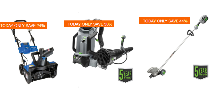 Home Depot: Up to 25% off Select Outdoor Power Equipment + FREE Delivery!