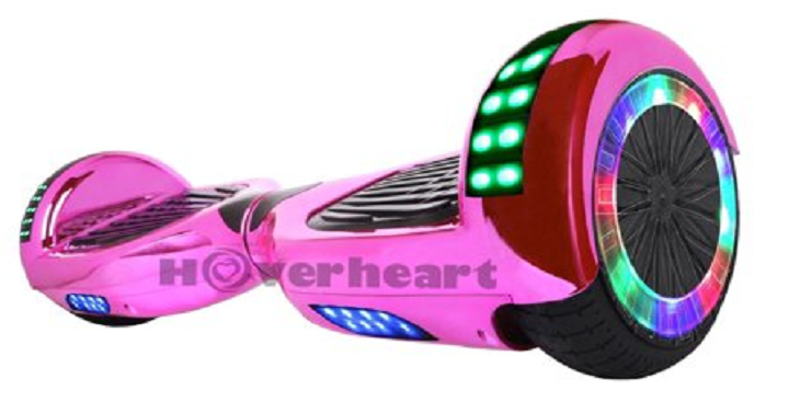 6.5″ Hoverboard LED Star Flashing Wheels Scooter Only $127.00! (Reg $299)