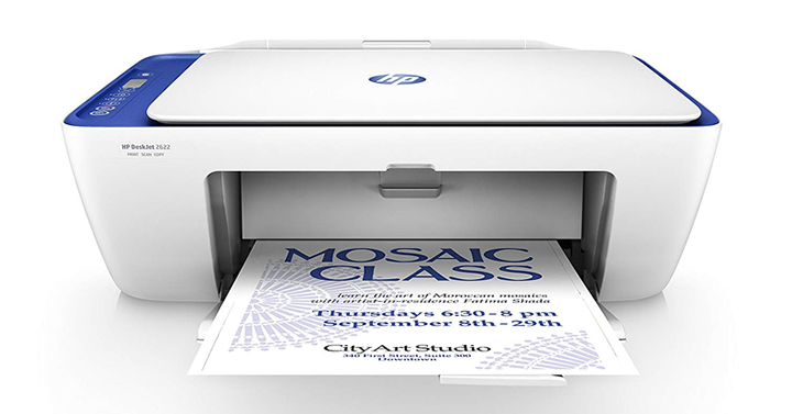HP DeskJet 2622 All-in-One Printer – Just $19.99!