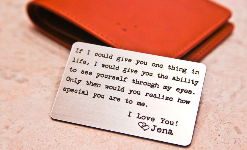 ‘If I Could Give’ Wallet Card – Only $9.95!