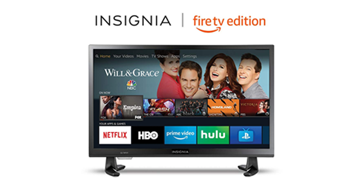 Insignia 24-inch 720p HD Smart LED TV- Fire TV Edition – Just $119.99!