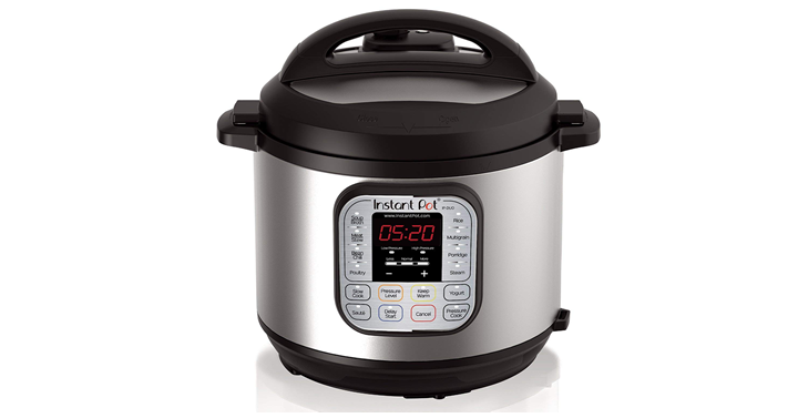 Instant Pot DUO60 6 Qt 7-in-1 Multi-Use Programmable Pressure Cooker, Slow Cooker, Rice Cooker, Steamer, Sauté, Yogurt Maker and Warmer – Just $59.49!