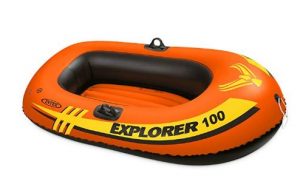 Intex Explorer 100, 1-Person Inflatable Boat $10.97!