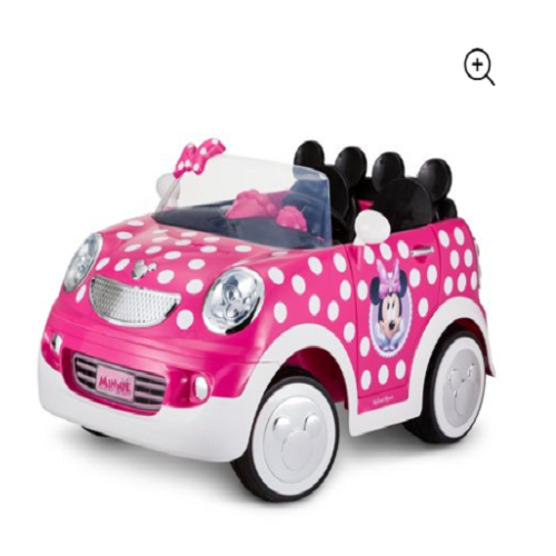 12-Volt Minnie Mouse Hot Rod Coupe Ride-On Only $199 Shipped!! (Reg. $329)