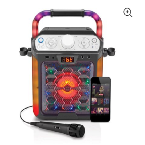 Multi-function Karaoke Singing Machine System with Dancing Lights Only $39 Shipped! (Reg. $69)