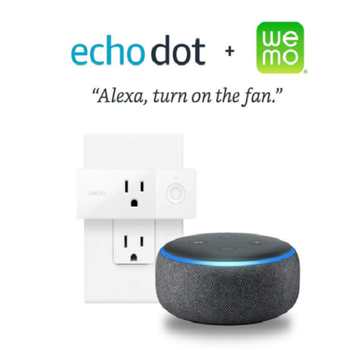 Echo Dot (3rd Gen) – Charcoal + Wemo Mini Smart Plug Only $29 Shipped!! (Reg. $79.98)