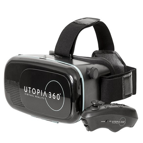 Utopia 360 Virtual Reality Headset w/ Bluetooth Controller Only $10 Shipped!
