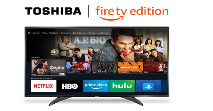 Toshiba 32″ 720p HD Smart LED TV – Fire TV Edition Only $129.99 Shipped!
