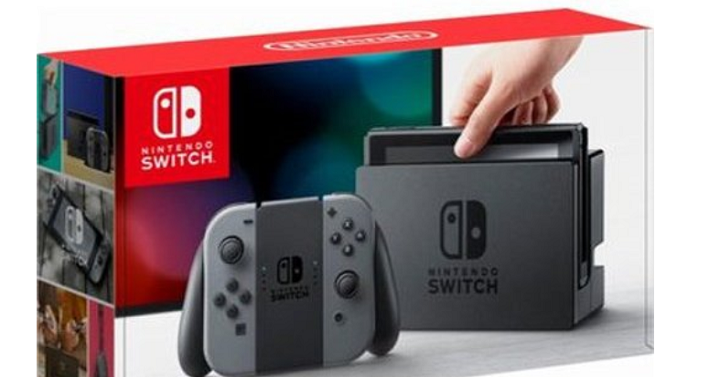 Nintendo Switch Grey Joy-Con IN STOCK Only $299 Shipped!