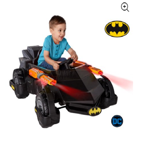 DC Comics Batman Batmobile 6V Ride-on Only $98 Shipped! (Reg. $199)