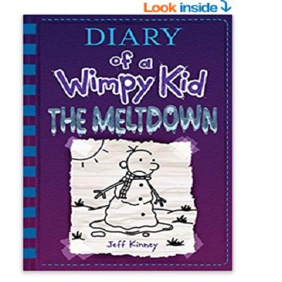 The Meltdown: Diary of a Wimpy Kid Hardcover Book Only $8.37! (Reg. $14)