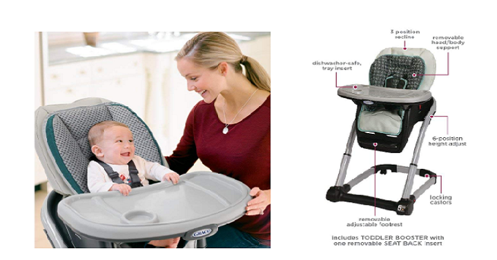 Graco Blossom 6-in-1 Convertible Highchair Only $113.99 Shipped! (Reg. $189.99)