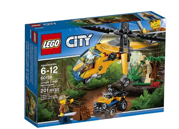 LEGO City Jungle Explorers Jungle Cargo Helicopter Building Kit – Only $11.99!