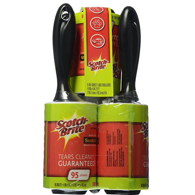 Scotch-Brite Lint Roller Combo Pack (5 Rollers) Only $7.45 Shipped!