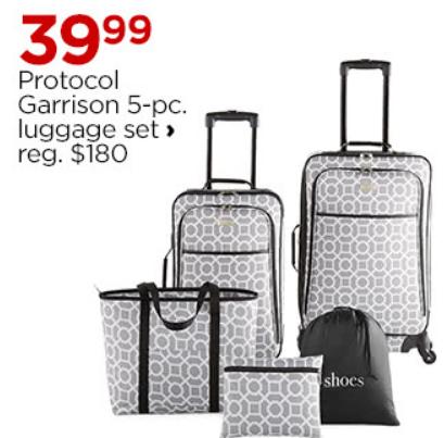 Select Luggage Sets Only $39.99! Black Friday Deal!