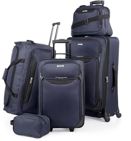 Springfield III 5 Piece Luggage Set – Only $49.99!
