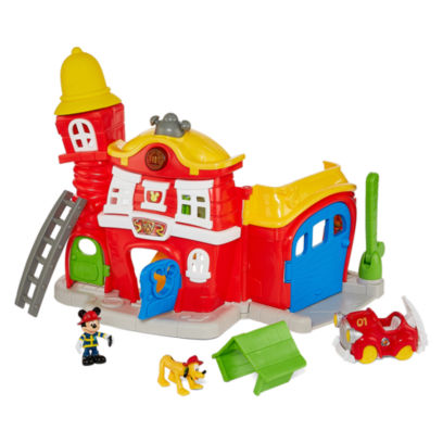 Disney Mickey Mouse Firehouse with Mickey & Pluto Only $30! (Reg $60)