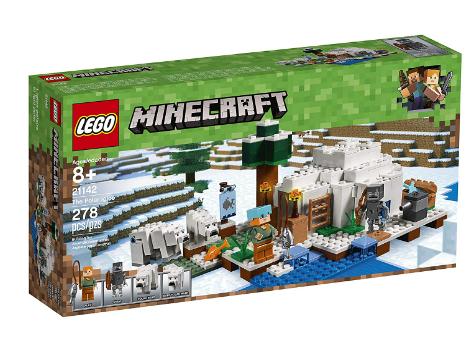 LEGO Minecraft The Polar Igloo Building Kit – Only $20.99!