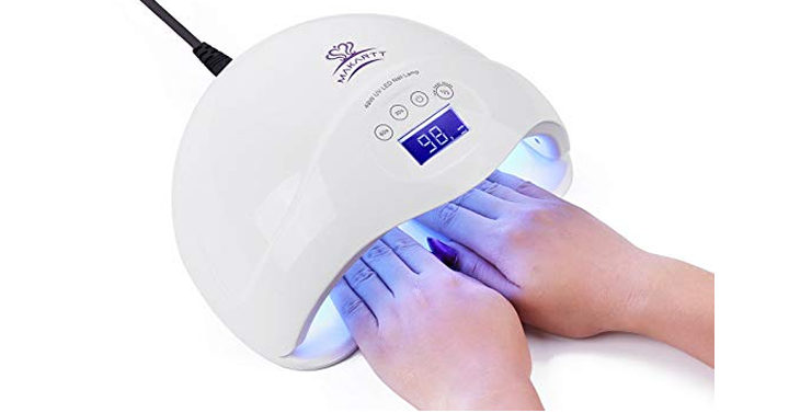 Fast Dry UV LED Nail Lamp with 3 Timer Settings – Just $23.99!