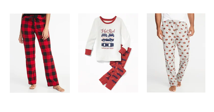 Old Navy: Sleepwear On Sale Today Starting at $6.00 Each!
