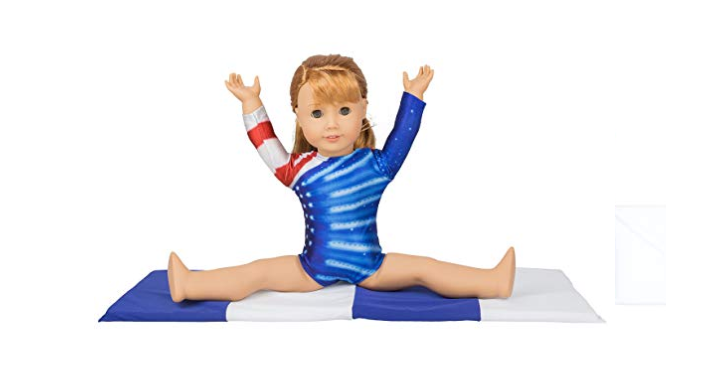 Dress Along Dolly Gymnastics Outfit Mat Set for American Girl Dolls Only $18.95! (Reg. $30)