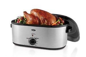 Oster Slow Cooker, 22-Qt, Stainless Steel – $38!
