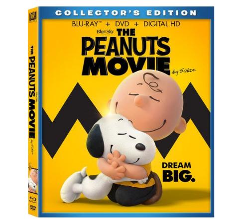 The Peanuts Movie (Bluray/DVD/Digital Copy) – Only $3.99 Shipped!