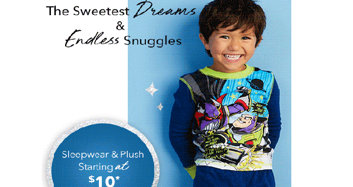 Shop Disney: Sleepwear & Plush Items for Only $10 Each! (Reg. $20)
