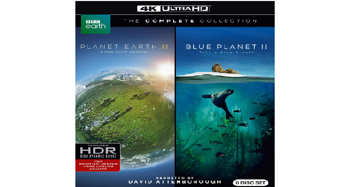 Planet Earth II / Blue Planet II 4K Ultra HD Only $34.99 Shipped! (Reg. $50)