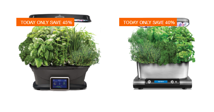 Home Depot: Take Up to 45% off Select AeroGarden Hydroponic Systems! Today Only!