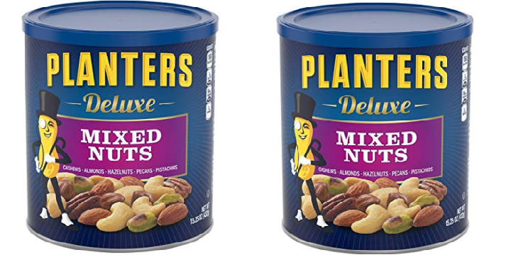 Planters Deluxe Mixed Nuts Only $6.96 Shipped! Great Holiday Snack!