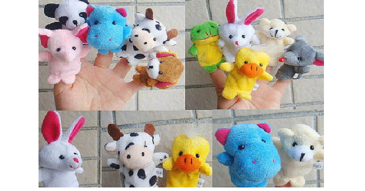 Animal Finger Puppets (10 Piece Set) Only $7.49 Shipped! Fun Stocking Stuffer!