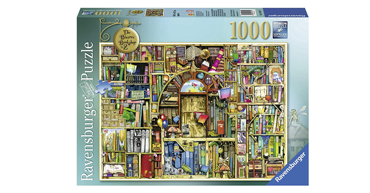 Ravensburger Bizarre Bookshop 2 1000 Piece Jigsaw Puzzle – Just $9.99!