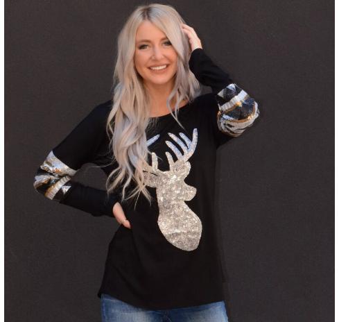 Sparkly Reindeer Tunic – Only $21.99!