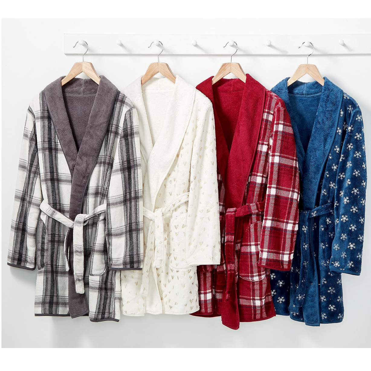 Martha Stewart Reversible Plush Robe Only $17.99!