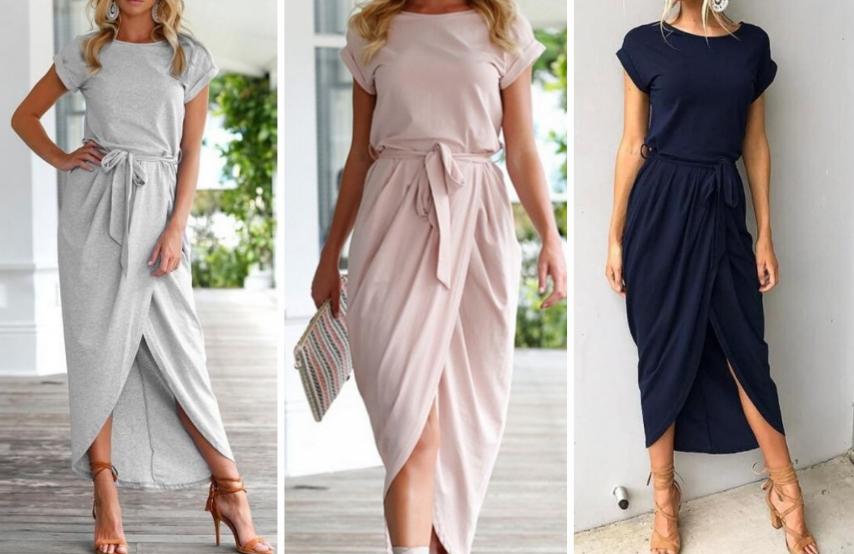 Sweet Round Neck Dress – Only $16.99!