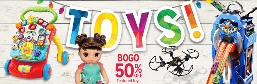 KMART: BOGO 50% Off Toys! Layaway Available!