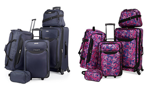 Tag Springfield III 5-pc Luggage Sets Only $49.99 at Macy’s!! (Reg $200.00)