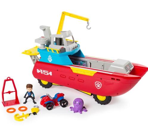 PAW Patrol Paw Patrol Sea Patrol – Sea Patroller Transforming Vehicle – Only $24.88!