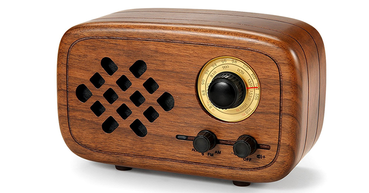 Rerii Handmade Walnut Wood Portable Bluetooth Speaker – Just $59.99!