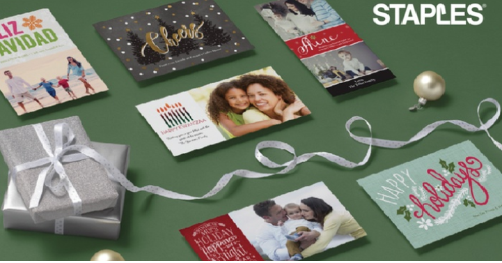 Staples: Get Custom Holiday Cards or Invitations for 71% off! I Use this Every Year!