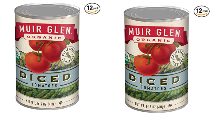 Muir Glen Organic Diced Tomatoes 14.5 Ounce Can (Pack of 12) Only $11.40 Shipped!