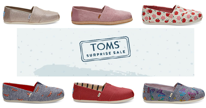 Take 60% off Shoes During Toms Surprise Sale! Women’s Shoes for Only $19.99! (Reg. $54)