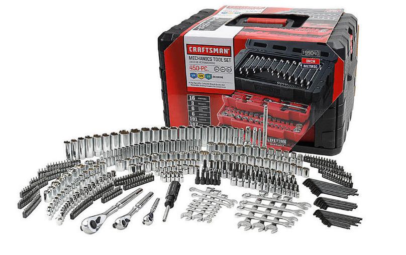 Craftsman 450-Piece Mechanic’s Tool Set – Only $199.99 Shipped! Great Gift for Dad!