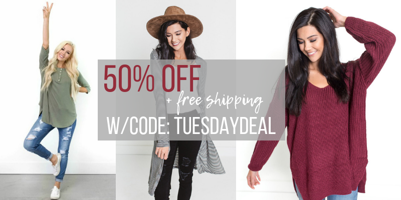 Cents of Style – 2 For Tuesday – CUTE Tunics – 50% Off! FREE SHIPPING!