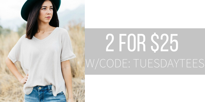 Cents of Style – 2 For Tuesday – CUTE Tops and Tees – 2 for $25! FREE SHIPPING!