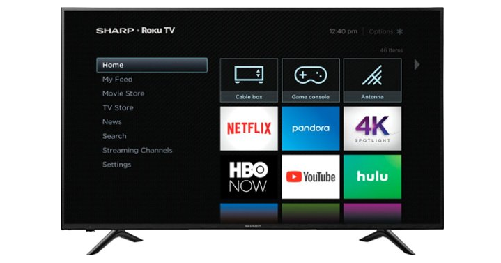 Sharp 65″ Class LED Smart 4K UHD TV with HDR Roku TV Only $399.99 Shipped! (Reg. $700) BLACK FRIDAY PRICE!